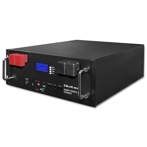 Qoltec 5.12kWh LiFePO4 energia tároló RACK-hez