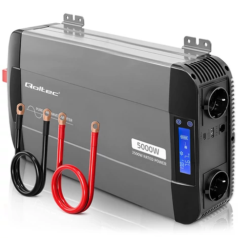 Qoltec 2500W tiszta szinusz hullám inverter