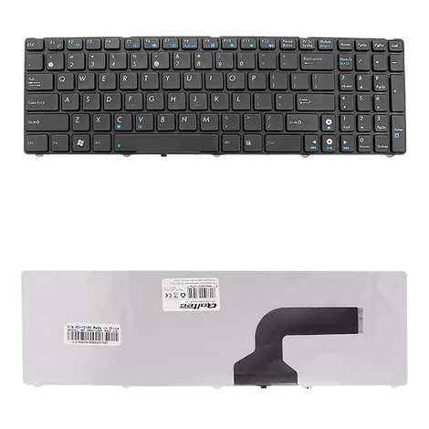 Fekete Qoltec billentyűzet Asus K52 modellekhez