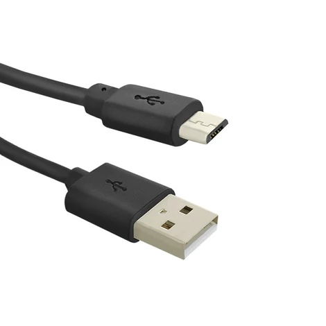 Qoltec USB A apa - micro USB B apa kábel 0,25 m