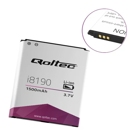 Qoltec 1500mAh akkumulátor Samsung Galaxy S3 minihoz
