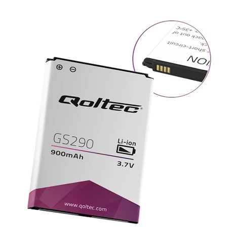 Qoltec 900mAh akkumulátor LG okostelefonokhoz