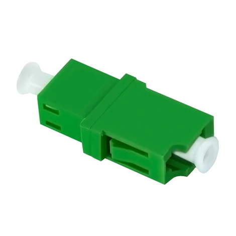 Qoltec LC/APC Simplex Singlemode optikai szál adapter