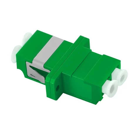 Qoltec LC/APC duplex adapter singlemódusú szálhoz