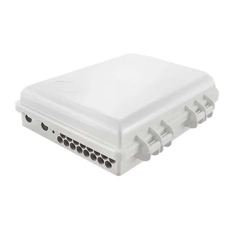 Qoltec 1x16 száloptikai elosztódoboz fehér színben