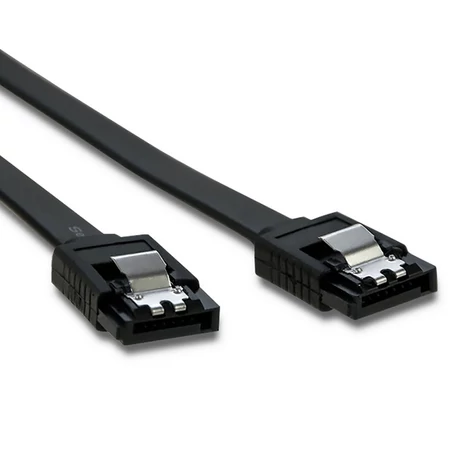 Qoltec SATA III apa / SATA III apa kábel 0,5m fekete