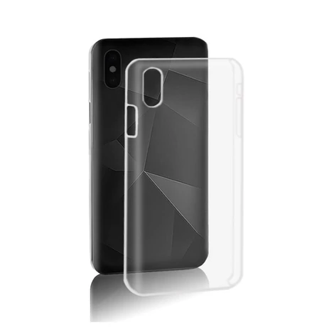 Qoltec átlátszó kemény tok Apple iPhone Xs Max-hoz