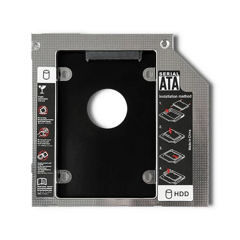 Qoltec 2.5" HDD keret laptophoz beépített kábellel