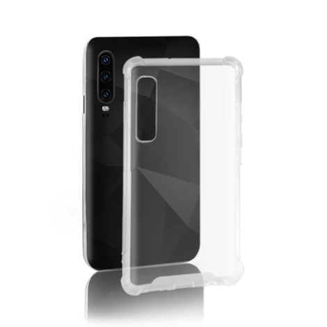 Qoltec TPU tok Huawei P30-hoz, ütésálló és átlátszó
