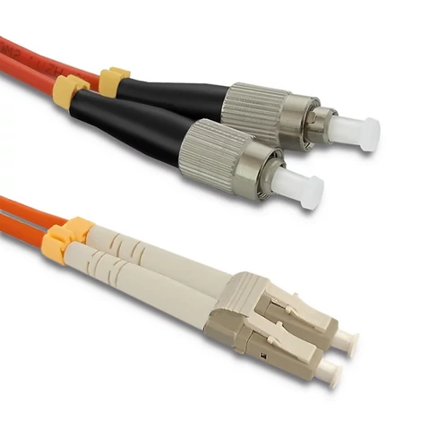Qoltec 5m LC/UPC - FC/UPC multimódusú optikai kábel