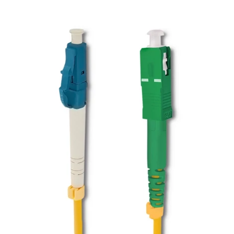 Qoltec 3m LC/UPC - SC/APC optikai szál patchcord