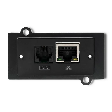 Qoltec SNMP modul szünetmentes tápegységhez