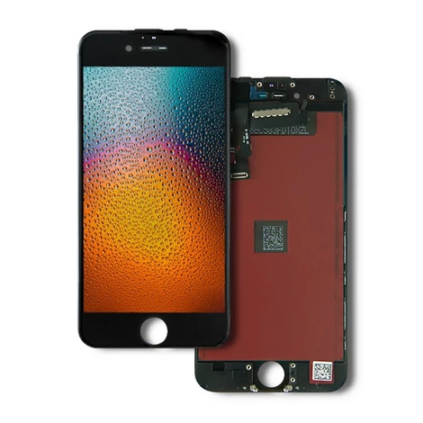 Qoltec LCD kijelző érintőképernyő iPhone 6 fekete keret