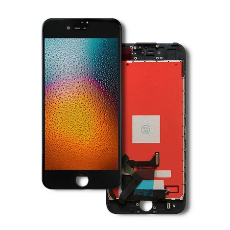 Qoltec LCD kijelző érintőképernyő iPhone 7 fekete keret