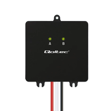 Qoltec Feszültségkiegyenlítő töltéskiegyenlítő 24V-os akkumulátorokhoz 2 x 12V | 5A | LiFePO4 AGM GEL Qoltec Feszültségkiegyenlítő töltéskiegyenlítő 24V-os akkumulátorokhoz 2 x 12V | 5A | LiFePO4 AGM GEL