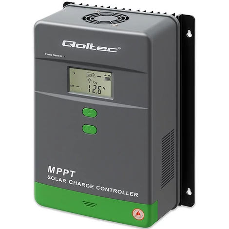 Qoltec MPPT napelemes töltésszabályozó hőmérséklet-érzékelővel